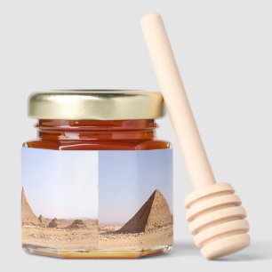 Pyramids of Egypt Honey Jar Favors