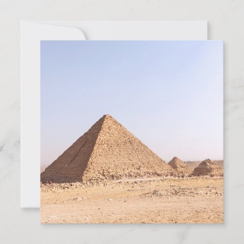 Pyramids of Egypt  Invitation