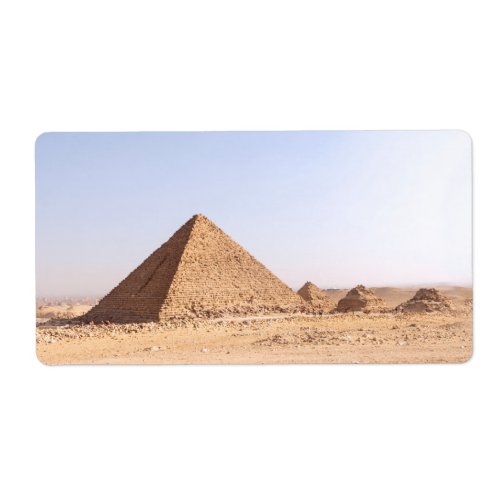 Pyramids of Egypt  Label