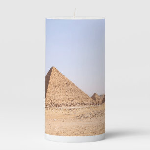 Pyramids of Egypt  Pillar Candle