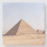 Pyramids of egypt stone coaster