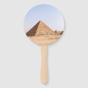 Pyramids of Giza Photography Hand Fan