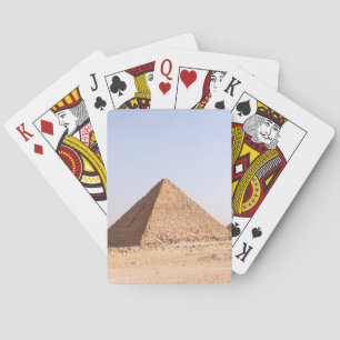 Pyramids of Giza Photography Poker Cards