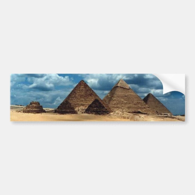 Pyramids of Gizeh Bumper Sticker (Front)