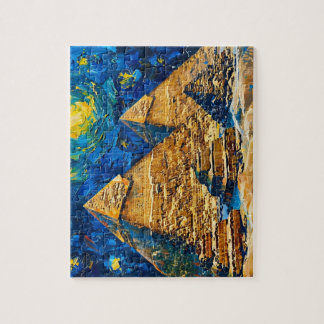 Pyramids puzzles