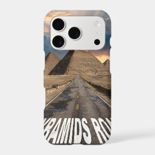 Pyramids Road Egypt Desert Landmark Art iPhone 17 Pro Case