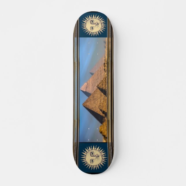 Pyramids Skateboard (Front)