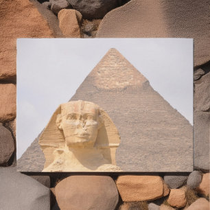 Pyramids Sphinx Ancient Egypt Souvenir Postcard