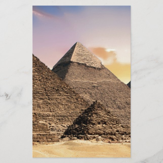 pyramids stationery (Front)