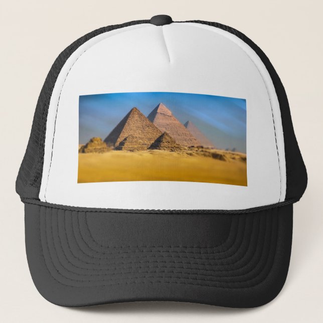Pyramids Trucker Hat (Front)