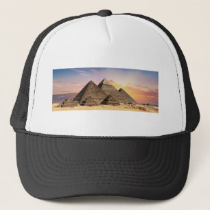 pyramids trucker hat