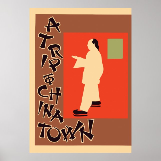Pyrde & Nicholson A Trip To Chinatown Poster (Front)
