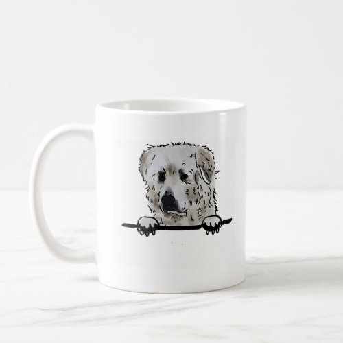 Pyrenean mountain dog  coffee mug