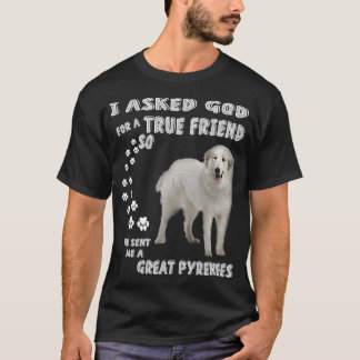 Pyrenean Mountain Dog Mom Dad Great Pyrenees T-Shirt