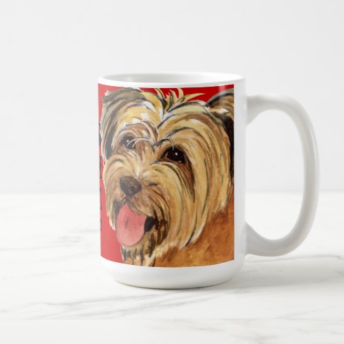 Pyrenean Shepherd Color Block Coffee Mug