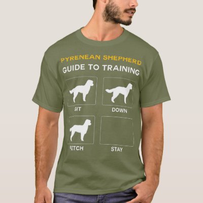 Pyrenean Shepherd Guide To Training Dog T-Shirt