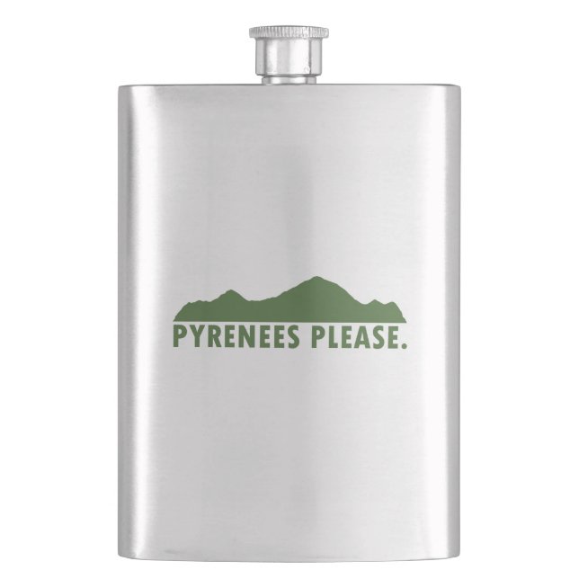 Pyrenees Please Flask (Front)