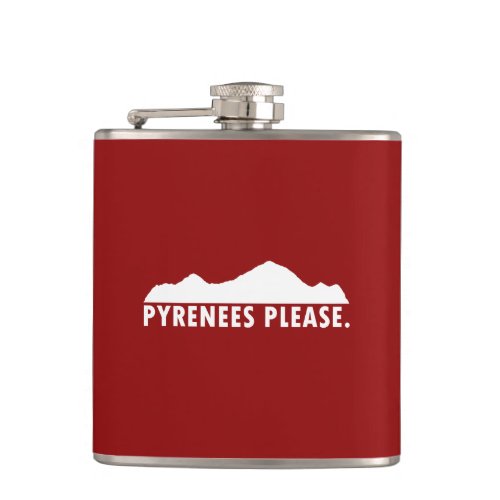 Pyrenees Please Flask