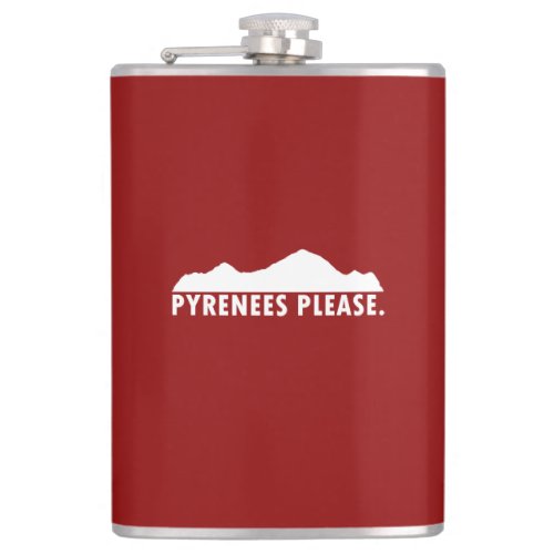 Pyrenees Please Flask