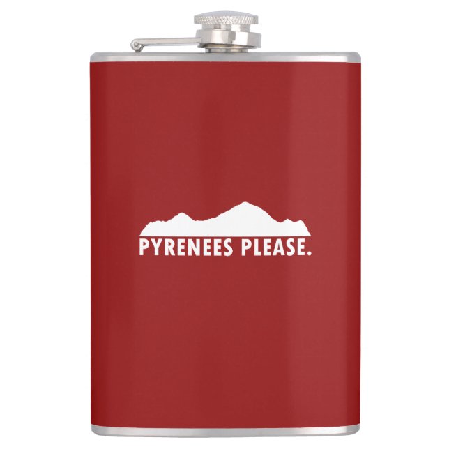 Pyrenees Please Flask (Front)