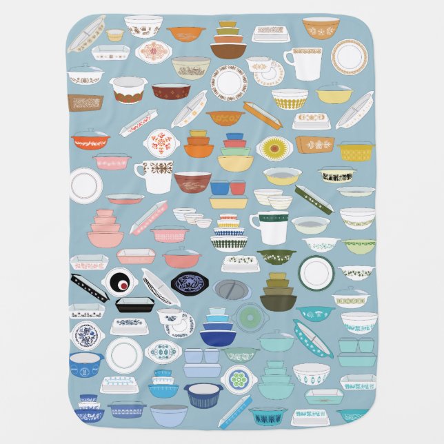 Pyrex Baby Blanket (Front)