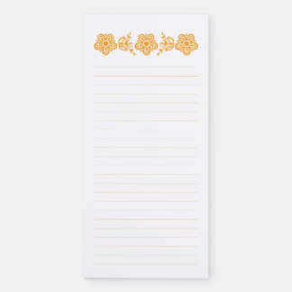 Pyrex Butterfly Gold Magnetic Notepad