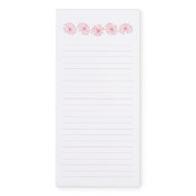 Pyrex Pink Daisy Magnetic Notepad
