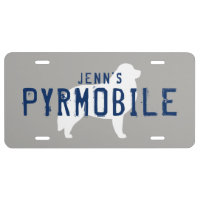 PYRMOBILE Great Pyrenees Silhouette Custom Text