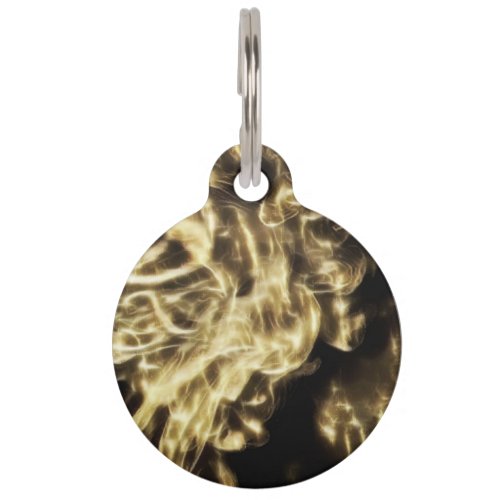 Pyroclastic Glow Pet ID Tag