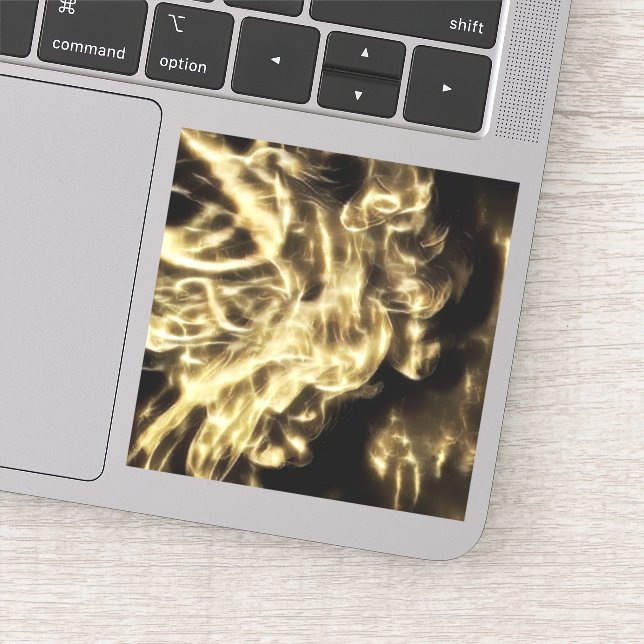 Pyroclastic Glow Sticker (Detail)