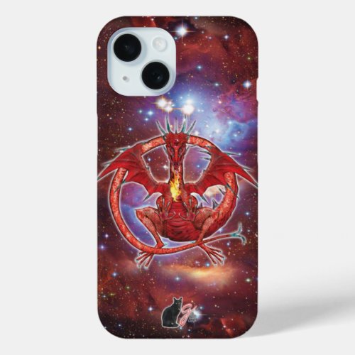 Pyrope Cosmic Dragon Case_Mate iPhone Case