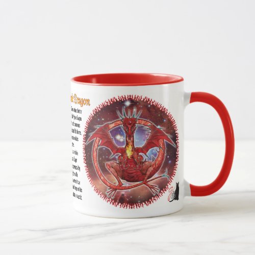 Pyrope Cosmic Dragon Mug