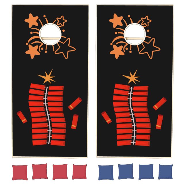 Pyrotechnic  cornhole set (Set)