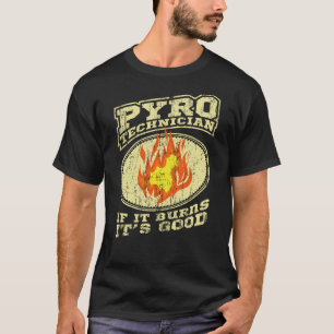 Pyrotechnician Crew Pyrotechnics Fireworks Pyro T-Shirt