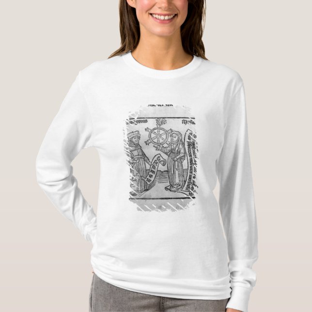 Pythagoras  and Music T-Shirt (Front)