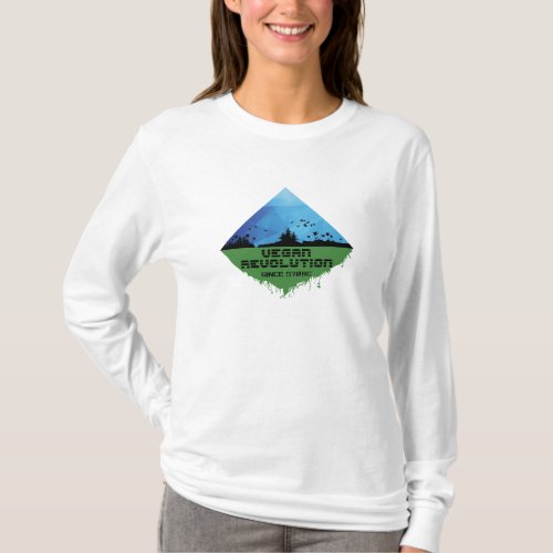 Pythagoras Vegan Revolution T_Shirt