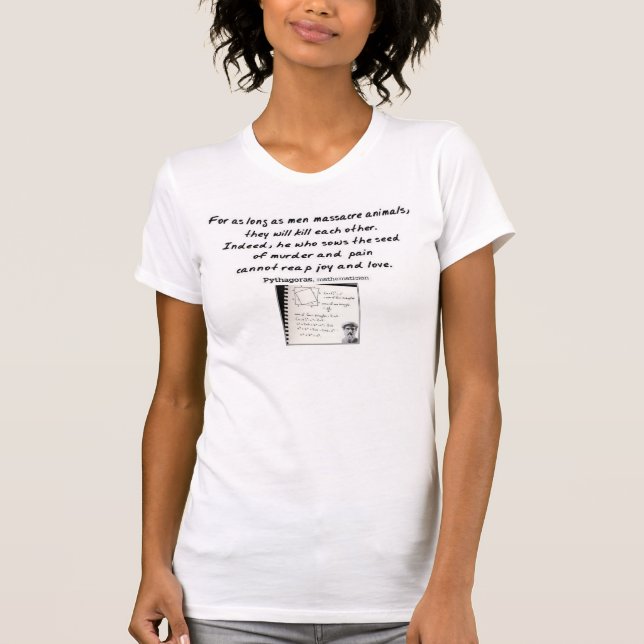 Pythagoras was brilliant! T-Shirt (Front)