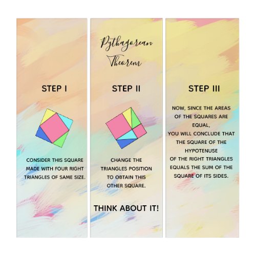 Pythagorean Theorem _ Step by Step _ Triptych