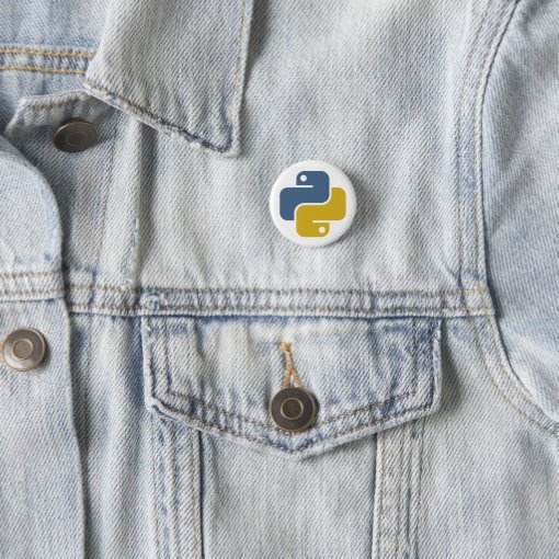 Python Badge Pinback Button | Zazzle