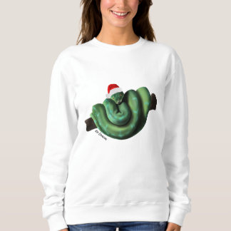 Python holiday sweater