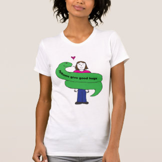Python Hugs Woman's T-shirt