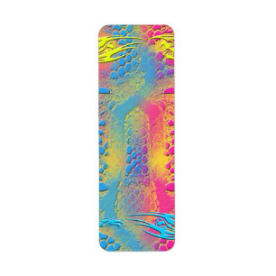 PYTHON - modern decorative fractal - Label