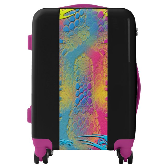 PYTHON - modern decorative fractal - Luggage (Front)