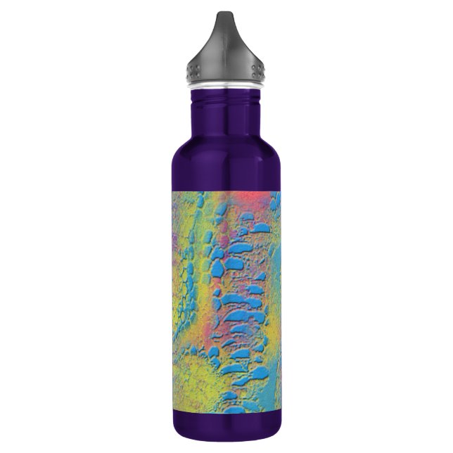 PYTHON - modern decorative fractal - Stainless Steel Water Bottle (Left)