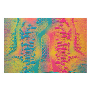 PYTHON - modern decorative fractal - Wood Wall Art