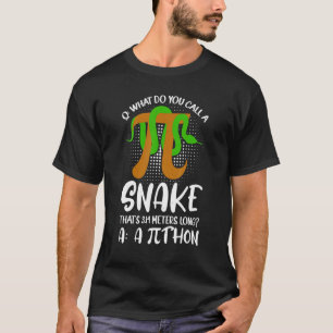 Python Pithon Pi Symbol  Math Teacher T-Shirt