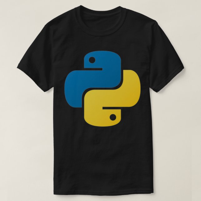 python programming language T-Shirt (Design Front)