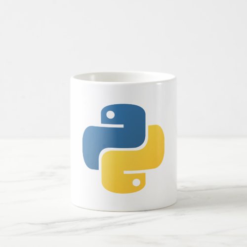 python programming logo coffee mug