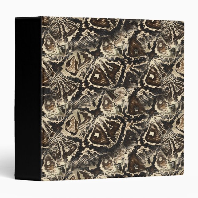 Python Skin 3 Ring Binder (Front/Spine)