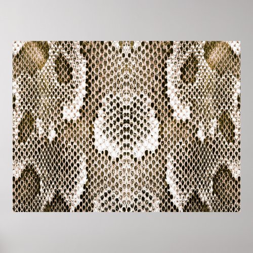 python skin snake pattern animal skin pattern de poster